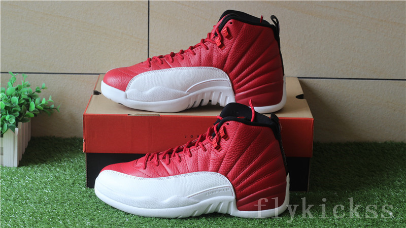 Authentic Air Jordan 12 Gym Red